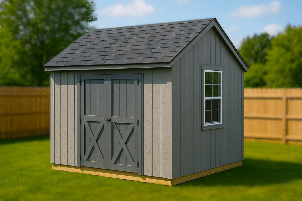 Shingle Roofed Shed