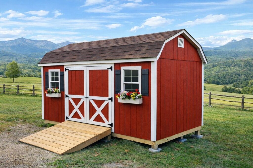 Built On Site shed prices in Louisville kentucky