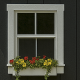 18" Wide Flower Boxes