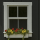 18" Wide Flower Boxes